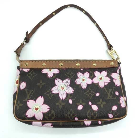 Louis Vuitton Murakami Cherry Blossom Pochette - Picture 2 of 7